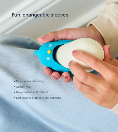 Child changing sleeve of moonbuddy [en]